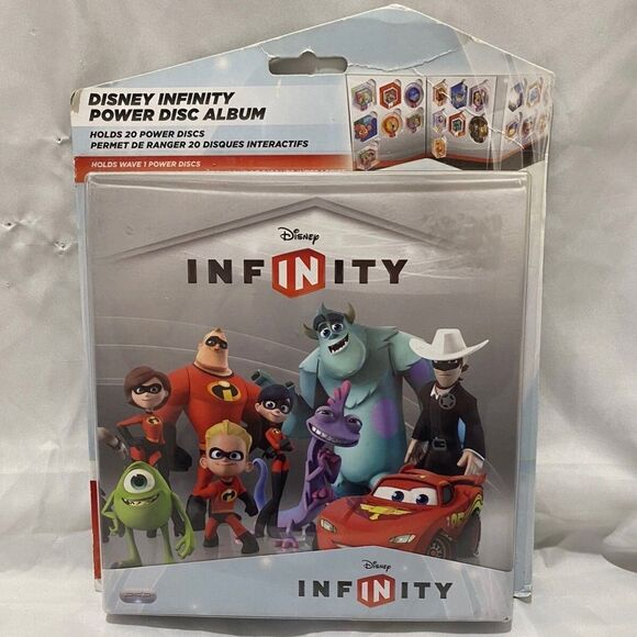 Disney Infinity 20 Power Disc Album Storage Case Collector Book Video Game - Picture 2 of 13